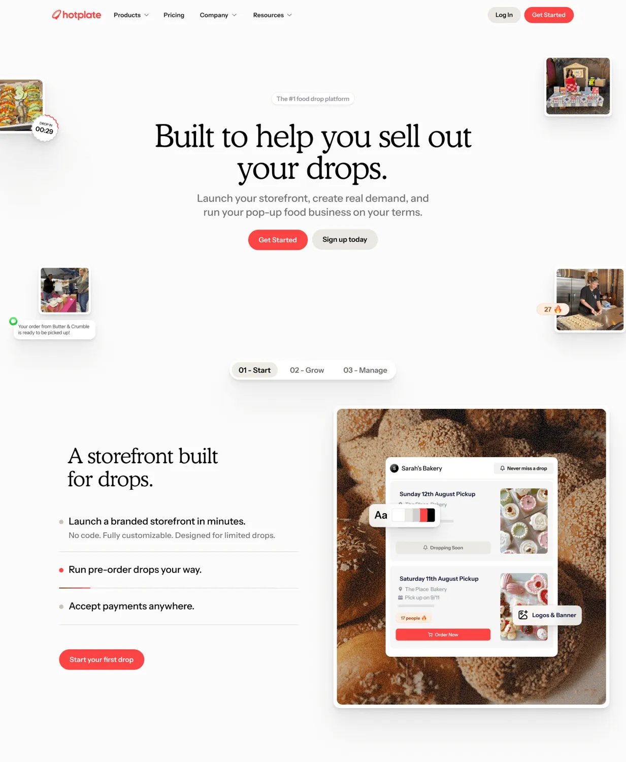 Designing clarity into a new food business model — so the website sells without over-explaining
